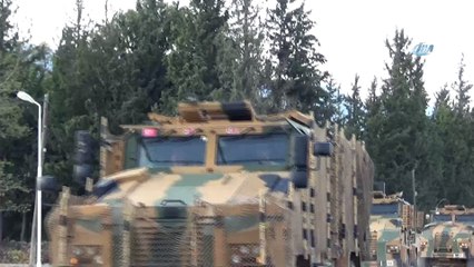 Hatay’da askeri hareketlilik devam ediyor