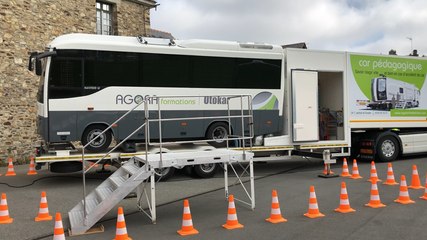 Simulation d’accident de car - journée de prévention pour la sécurité dans les transports scolaires