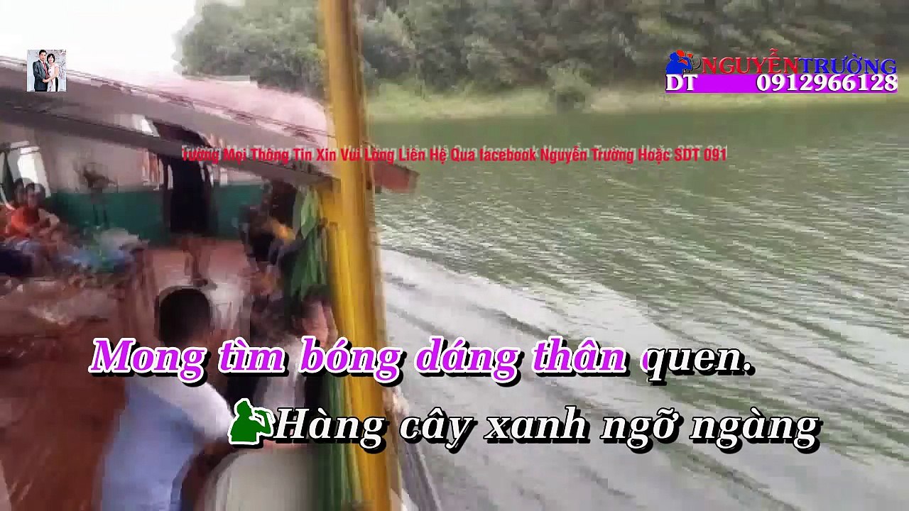 [KARAOKE] Đường Tím Bằng Lăng - Thiên Quang ft Quỳnh Trang