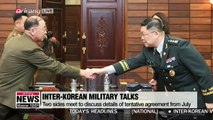 South, North Korean military officials meeting for working-level talks