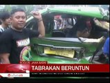 Tabrakan Beruntun 7 Kendaraan di Jalan Bogor-Sukabumi 1 Tewas