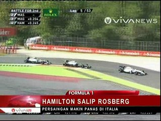 Hamilton Juarai GP Formula 1 Sirkuit Monza, Italia