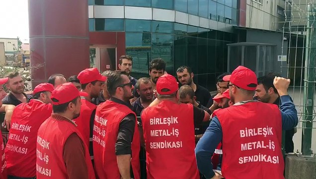 BBS patronu sendikalı işçileri işten attı: Atılan işçiler direnişe başladı