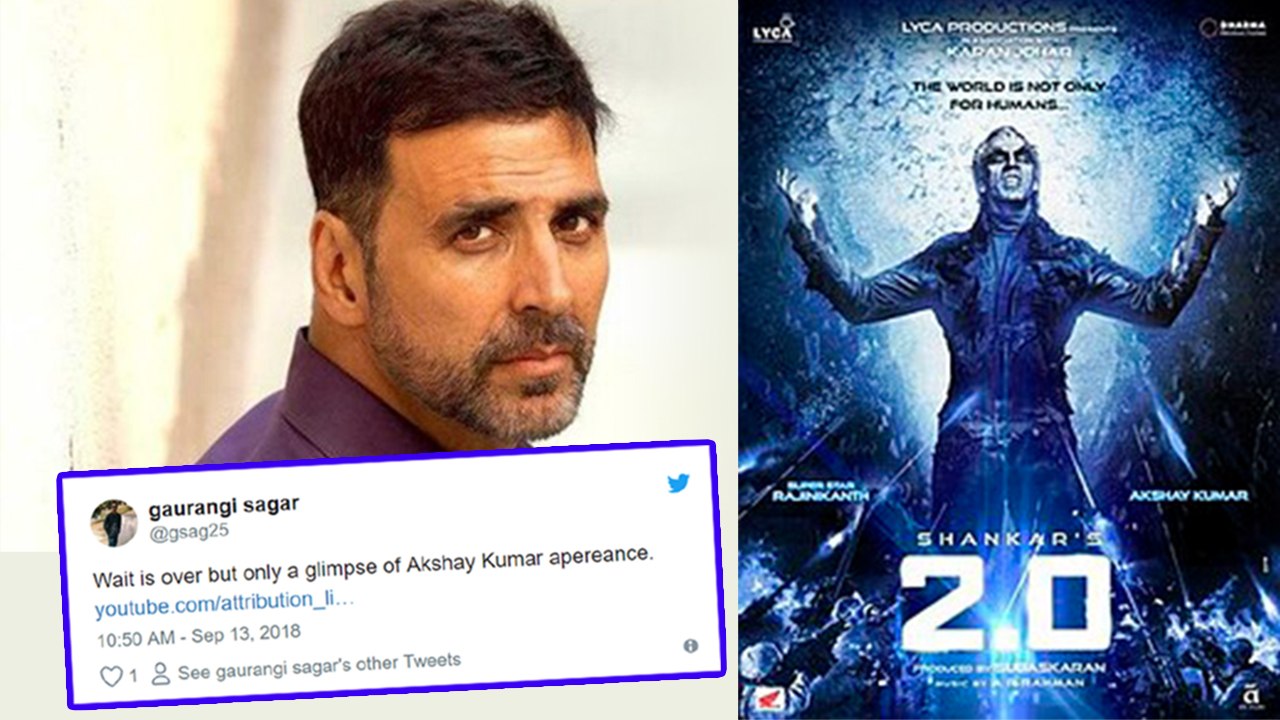 2.0 Teaser: Akshay Kumar FANS Lashes out at Rajinikanth's 2.0 makers | FilmiBeat