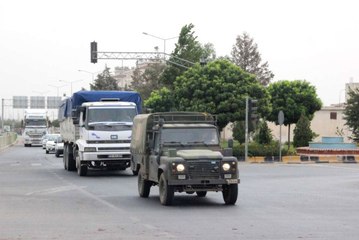 Suriye'ye Mühimmat ile Zırhlı Araç Sevk Edildi