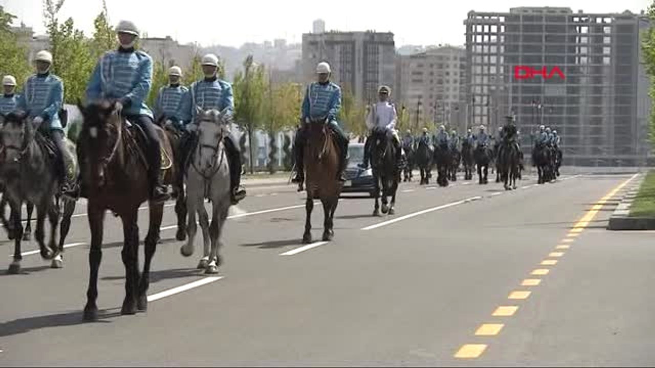 Erdoğan, Kazakistan Cumhurbaşkanı Nursultan Nazarbayev'i Karşıladı