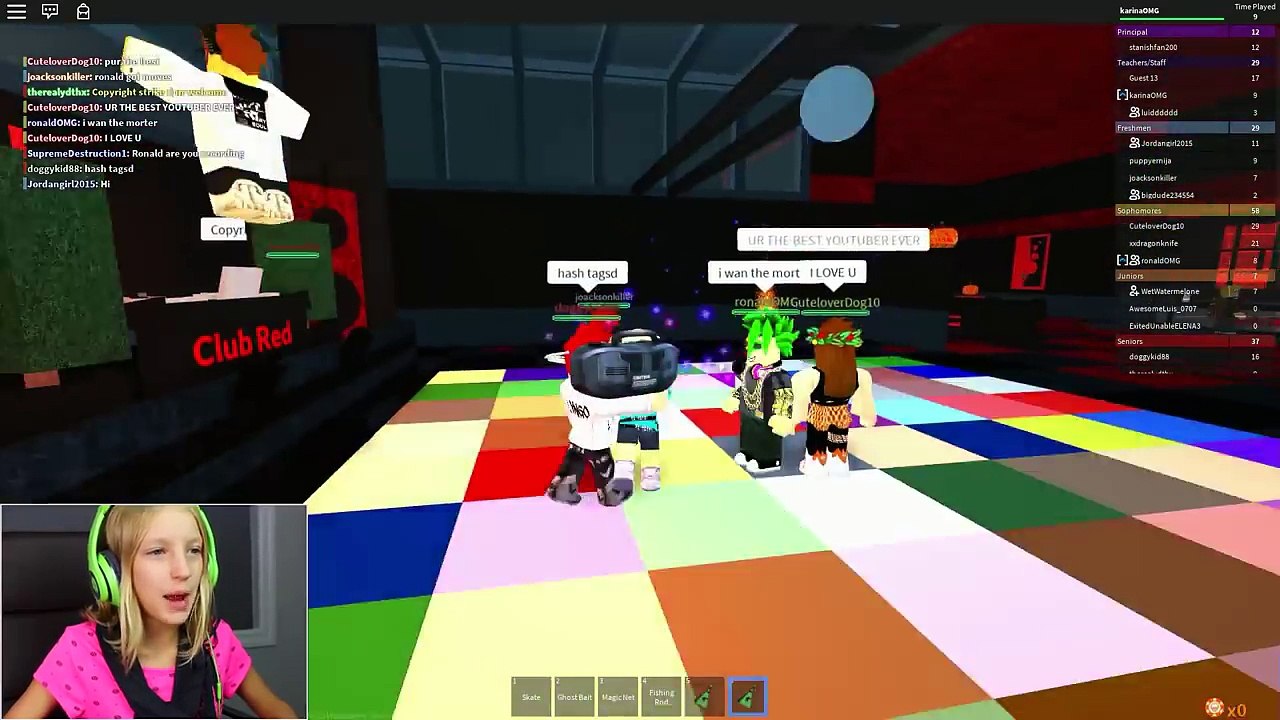 Doing My School Work in Roblox Highschool (2)