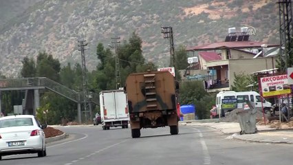 Suriye sınırına askeri sevkiyat - HATAY