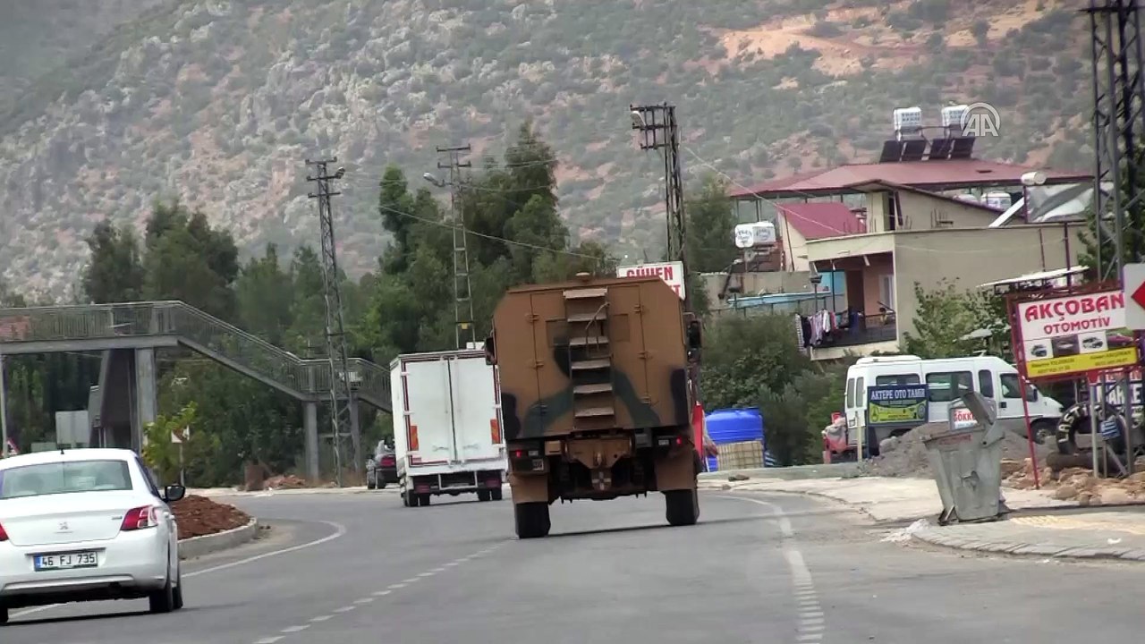 Suriye sınırına askeri sevkiyat - HATAY