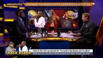 Skip Bayless reacts being mentioned in LeBron-Durant's rap song | NBA | UNDISPUTED