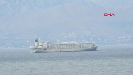 İzmir 'Rahmeh' Adlı Gemi, Bu Kez Çeşme Açıklarında Hd