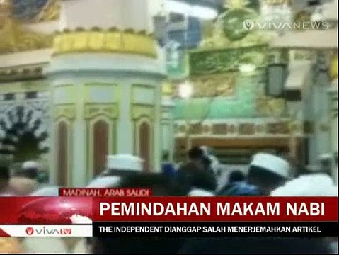 Pemerintah Arab Saudi Bantah Isu Pemindahan Makam Nabi Muhammad SAW