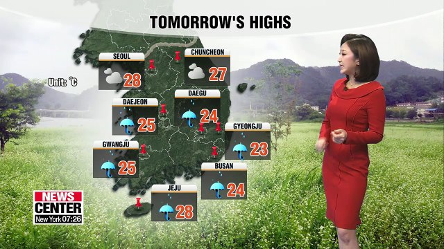 The rain in the south expands nationwide tomorrow _ 091318