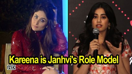 Janhvi Kapoor sees Role Model in Kareena Kapoor Khan