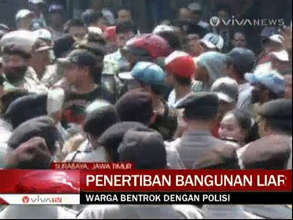 Bentrokan Warnai Eksekusi Lahan di Kalimas Timur