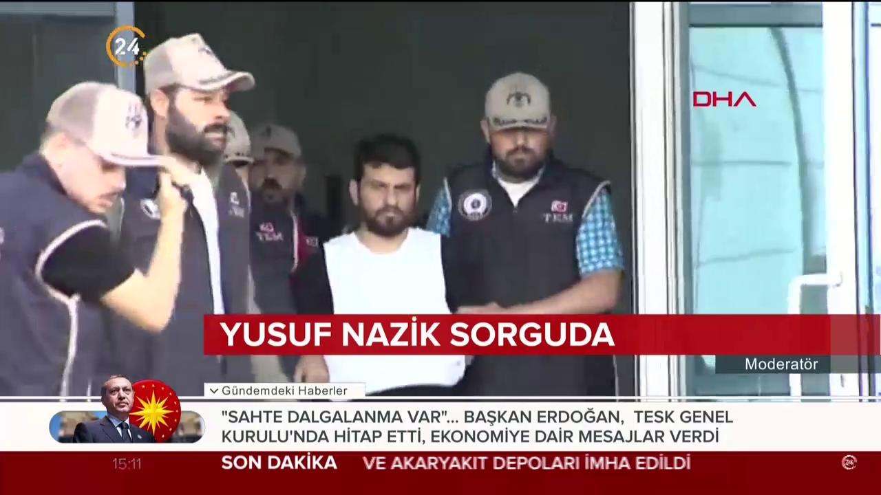 Yusuf Nazik sorguda