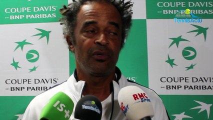 Coupe Davis 2018 - Yannick Noah : "Benoit Paire en Coupe Davis.... c'est simple !"