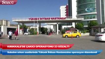 Kırıkkale’de Çakıcı operasyonu 23 gözaltı