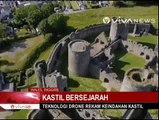 Keindahan Kastil Kuno Inggris Dilihat dari Angkasa
