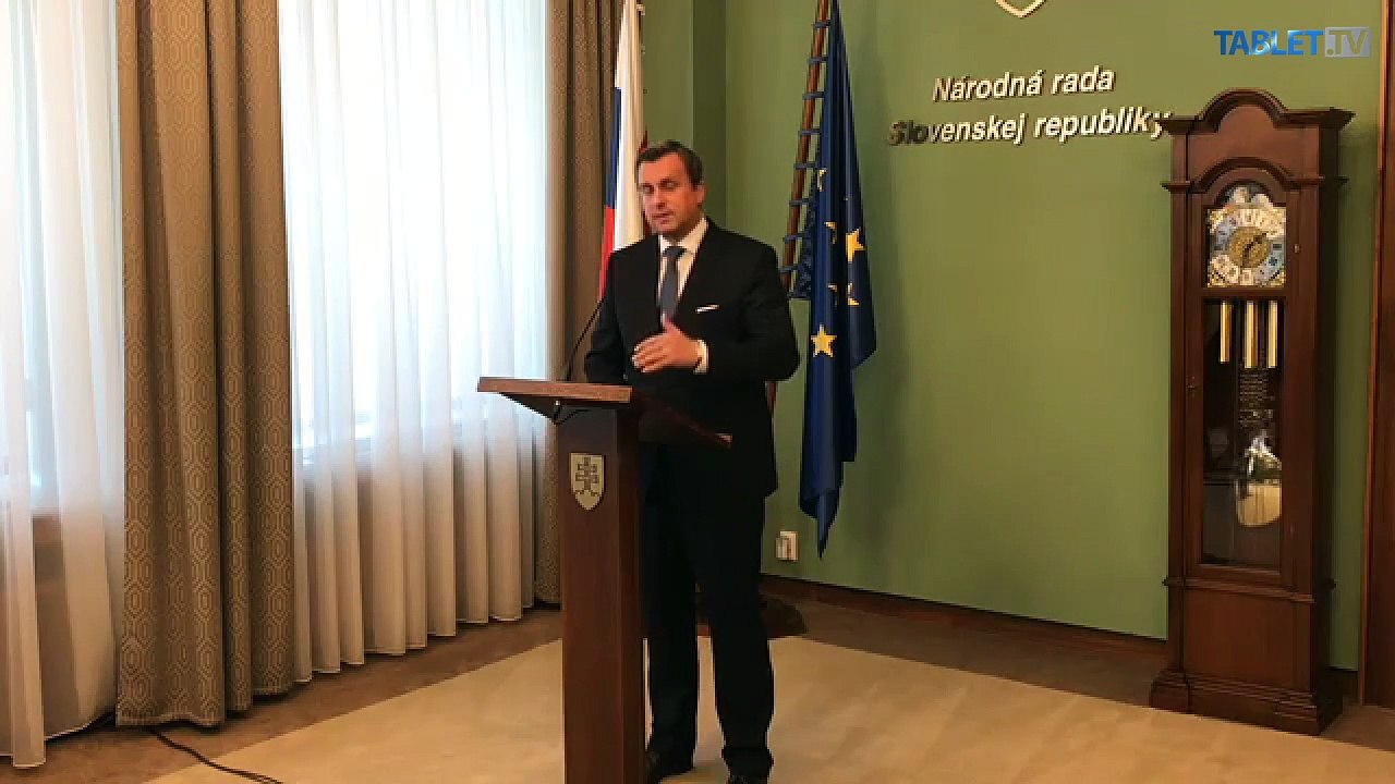 ZÁZNAM: TK predsedu NR SR A. Danka