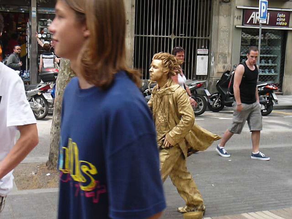 Living Statue Street Performer