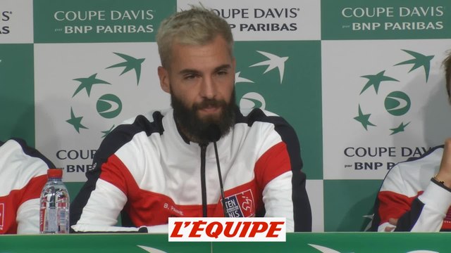 Paire «L'intégration a été simple» avec l'équipe de France - Tennis - Coupe Davis