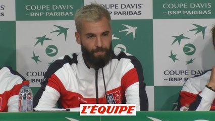Paire «L'intégration a été simple» avec l'équipe de France - Tennis - Coupe Davis