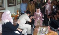 Prabowo Silaturahim ke Rumah Istri Gus Dur