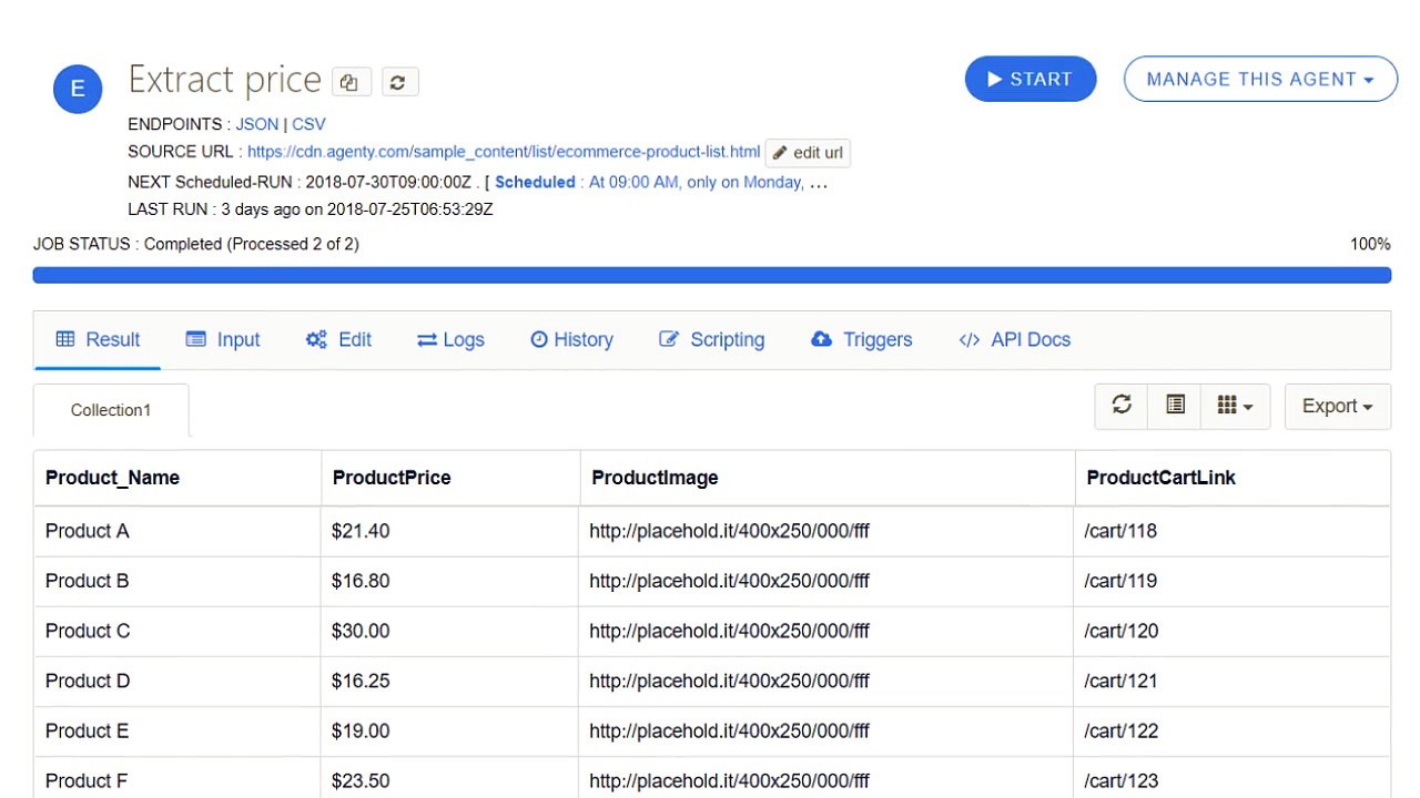 Web Scraping ToolData Extraction Tool