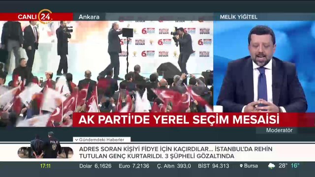 AK Parti'de yerel seçim mesaisi