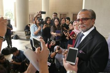 Muhammad Shafee’s press conference after posting half bail