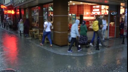 Çanakkale Yağmura Teslim Oldu