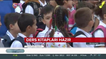 Ders kitapları hazır