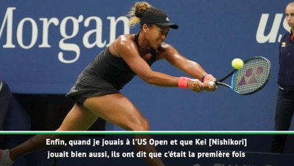US Open - Osaka : "Devenir un modèle comme Nishikori"