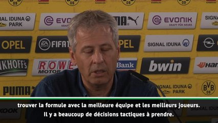 Dortmund - Favre : "Nous devons encore trouver le meilleur système"