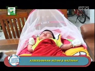 Kebahagiaan Nizam Punya Adik Baru