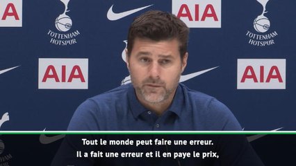 Tottenham - Pochettino : "LLoris a fait une erreur et il le paye"
