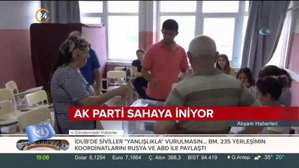 AK Parti sahaya iniyor