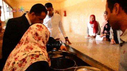 نائب رئيس جامعة أسيوط يتفقد المدينة الجامعية للطالبات