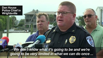 Police chief in North Carolina warns of impending hurricane