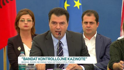 Basha: Rama i “zhytur” në kazino, i trembet vetingut - News, Lajme - Vizion Plus