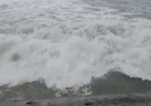 Waves Pound Nags Head Pier as Hurricane Florence Nears