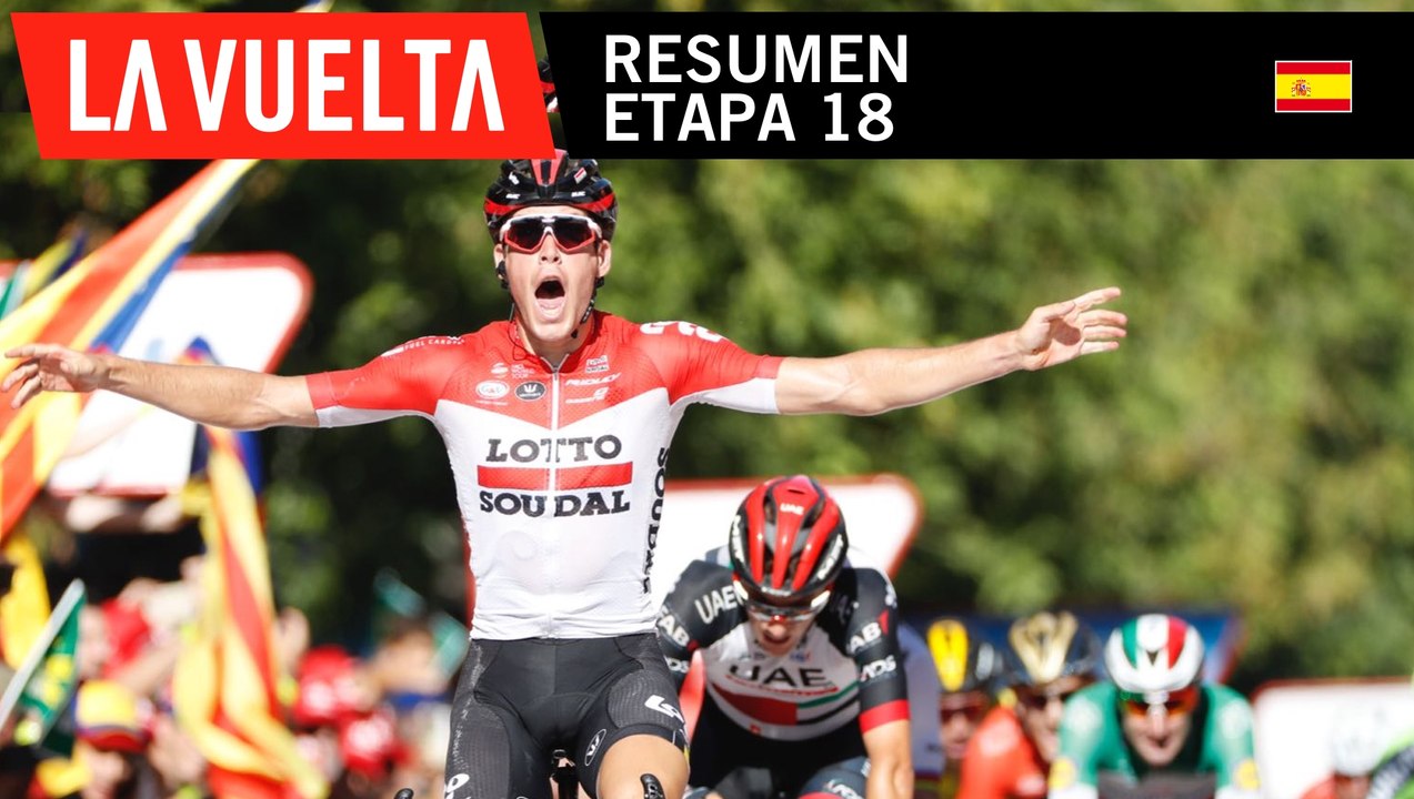 Resumen - Etapa 18 - La Vuelta 2018