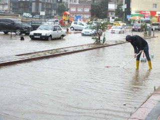 Bandırma'da Sel