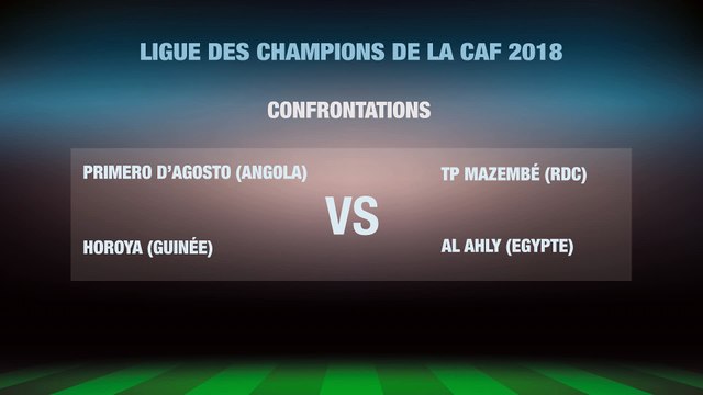 Football: Ligue des champions Africaine, tableau 1