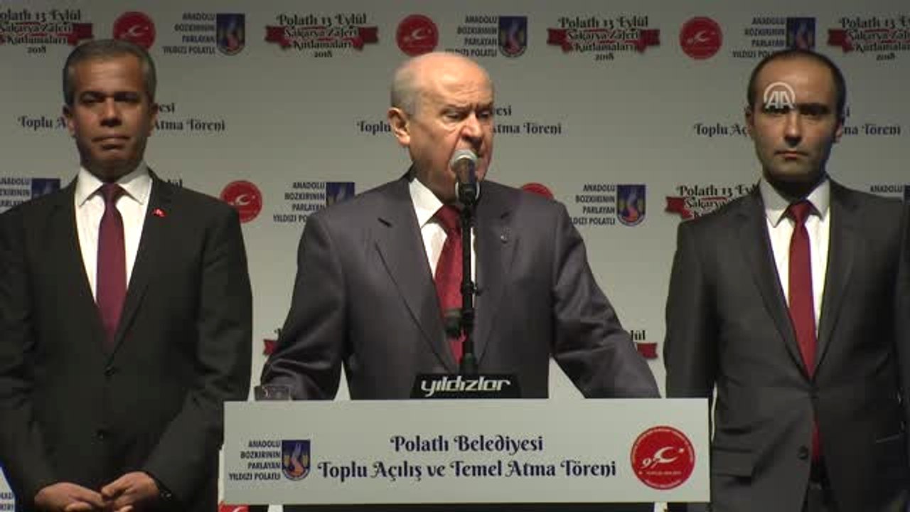Bahçeli: "İdlib, Günden Güne Kanayan Kanadıkça Kangrene Dönüşen Derin Bir Yara Halini Almıştır"