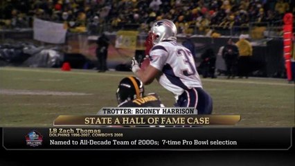 Trotter: Rodney Harrison 'elevated' Patriots defense to another level