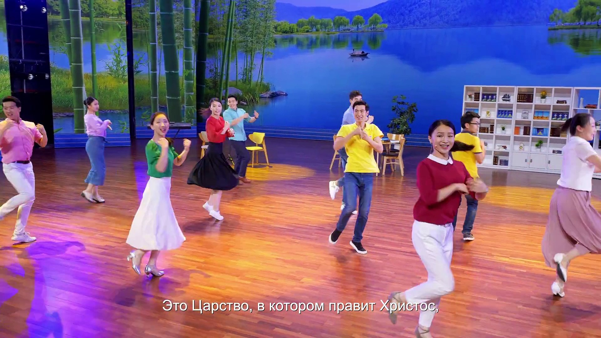 ⁣Восточная Молния | Песни поклонения «Царство Христа – теплый дом» Поэзия танца