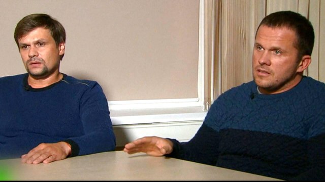 Skripal poisoning suspects say they were tourists in UK