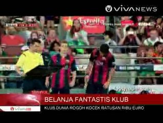 Belanja Fantastis Klub Besar Dunia
